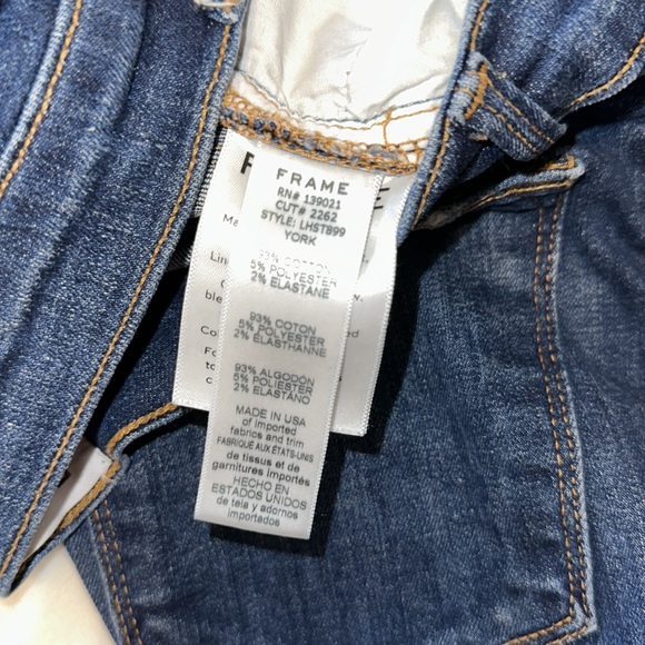 Frame Denim Le High Straight Jeans - Picture 10 of 13